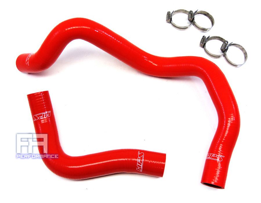 HPS Reinforced Silicone Radiator Hose Kit for Miata NB 1.8L BP l4 99-05 Red