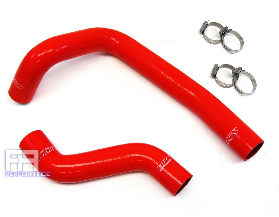 HPS Silicone Radiator Hose Kit for 93-97 Mazda RX-7 RX7 FD3S 1.3L 1.3 13BREW Red