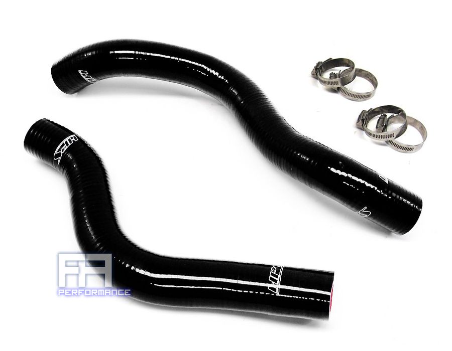 HPS Reinforced Silicone Radiator Hose Kit for Eclipse 2.0L 4G63 DOHC 90-94 Black