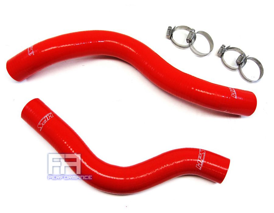 HPS Reinforced Silicone Radiator Hose Kit for Eclipse 2.0L 4G63 DOHC 90-94 Red