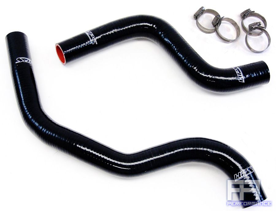 HPS Silicone Radiator Hose Kit - Lancer EVO 7 8 CT9A 2.0L 4G63 Mivec 01-05 Black