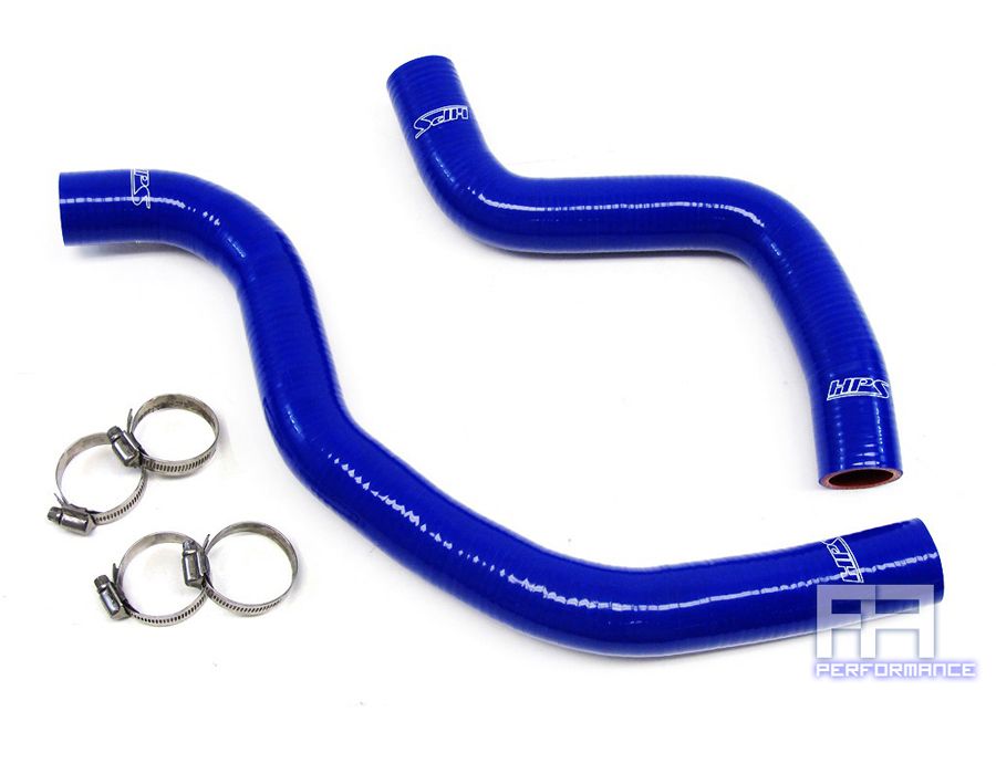 HPS Silicone Radiator Hose Kit - Lancer EVO 7 8 CT9A 2.0L 4G63 Mivec 01-05 Blue