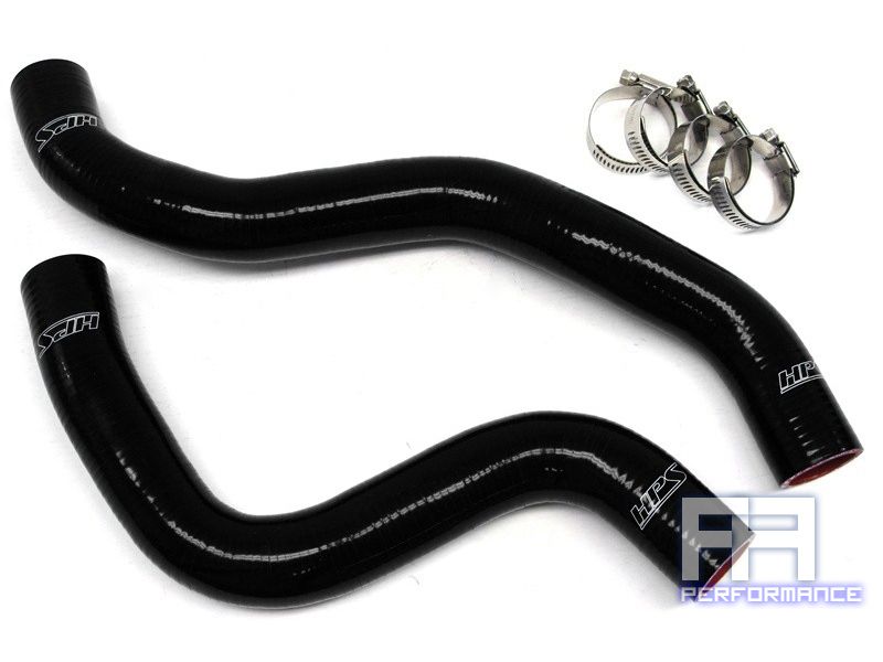 HPS Silicone Radiator Hose Kit Lancer EVO 9 IX CT9A 2.0L Sirius 4G63 05-07 Black