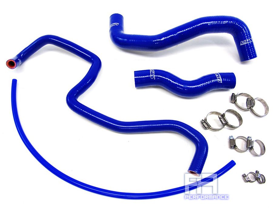 HPS Silicone Radiator Coolant Hose for G35 03-07 350Z 03-06 3.5L V6 VQ35DE Blue