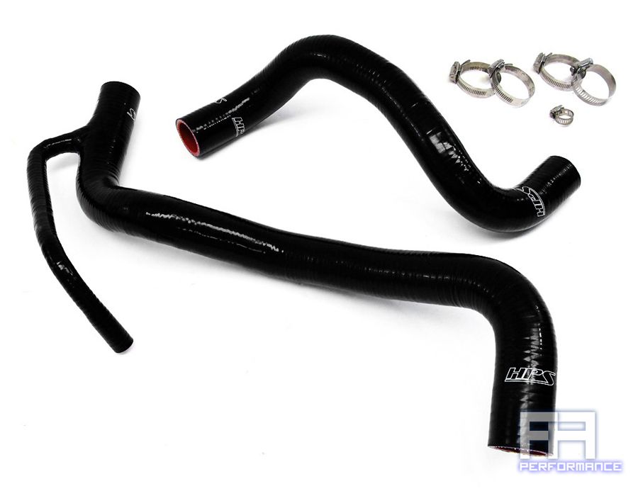 HPS Reinforced Silicone Radiator Hose Kit - xB AZE151 2.4L 2AZ-FE l4 08-11 Black
