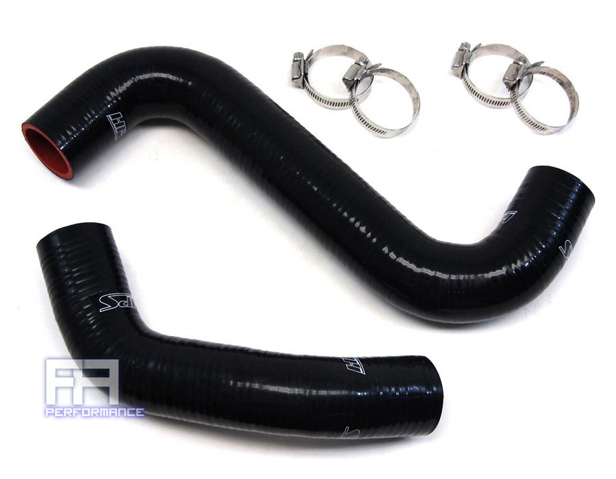 HPS Silicone Radiator Hose for 01-07 Subaru WRX STi 2.0L 2.5L EJ20 EJ25 - Black