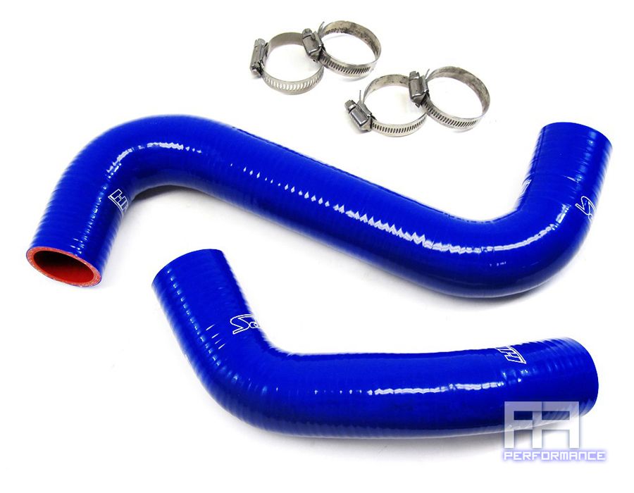 HPS Silicone Radiator Hose for 01-07 Subaru WRX STi 2.0L 2.5L EJ20 EJ25 - Blue