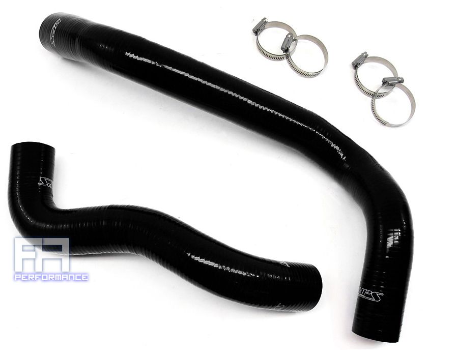HPS Silicone Radiator Hose Kit for F250 F350 F450 F550 7.3L Diesel 99-03 Black