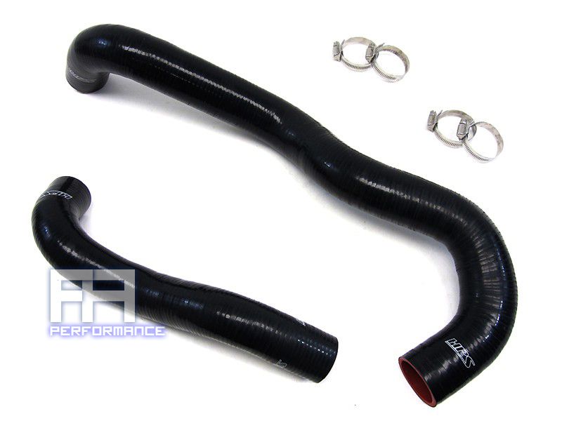 HPS Silicone Radiator Hose for 03-07 F250 F350 F450 F550 Excursion 6.0 wTB Black