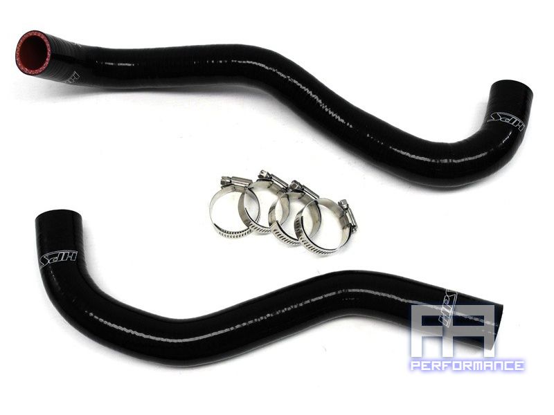 HPS Silicone Radiator Coolant Hose Kit for 12-14 Honda Civic Si 2.4L K24Z7 Black