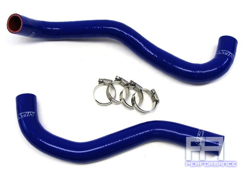 HPS Silicone Radiator Coolant Hose Kit for 12-14 Honda Civic Si 2.4L K24Z7 Blue