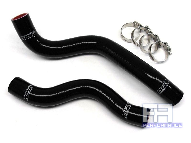 HPS Silicone Radiator Hose Kit - Civic DX EX LX 1.8L R18 i-VTEC SOHC 12-14 Black