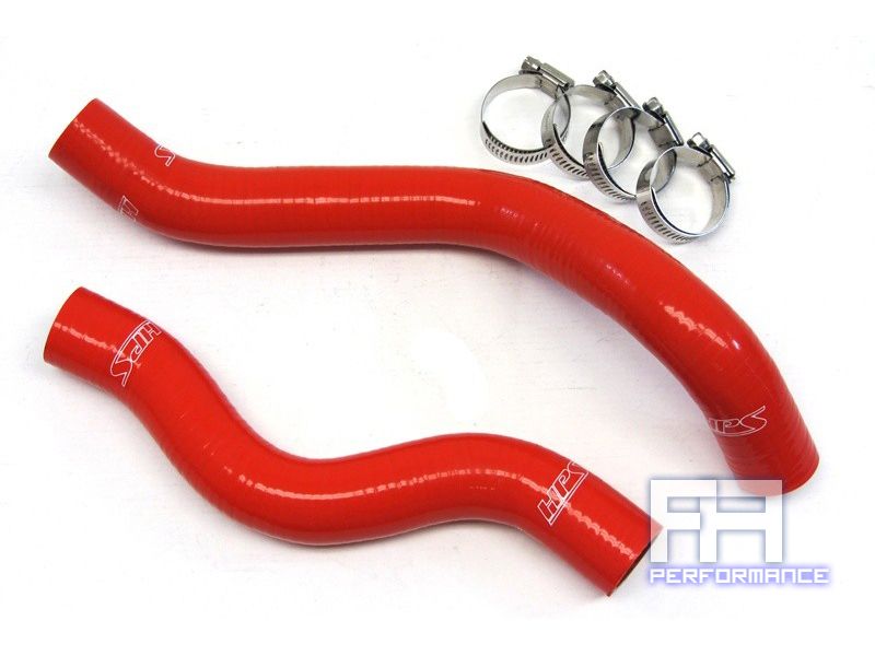 HPS Silicone Radiator Hose Kit - Civic DX EX LX 1.8L R18 i-VTEC SOHC 12-14 Red
