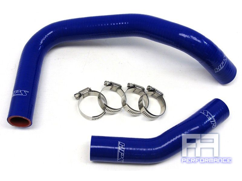 HPS Silicone Radiator Hose Kit Coolant for 85-87 Corolla AE86 1.6L 4A-GEU - Blue