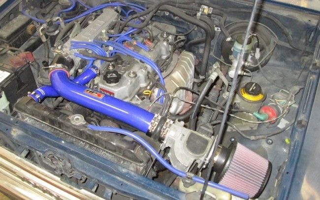 HPS Silicone Radiator Coolant Hose Kit 4Runner Pickup 2.4L 22R-E NA 89-95 Blue