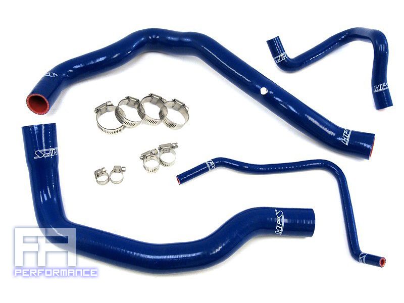 HPS Silicone Radiator Hose Kit for Mini Cooper S 1.6L Supercharged 02-08 - Blue
