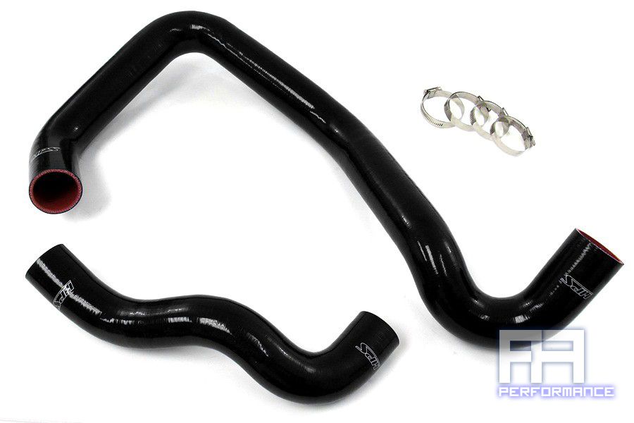 HPS Silicone Radiator Hose for 03-07 F250 F350 F450 F550 Excursion 6.0L Mono BLK