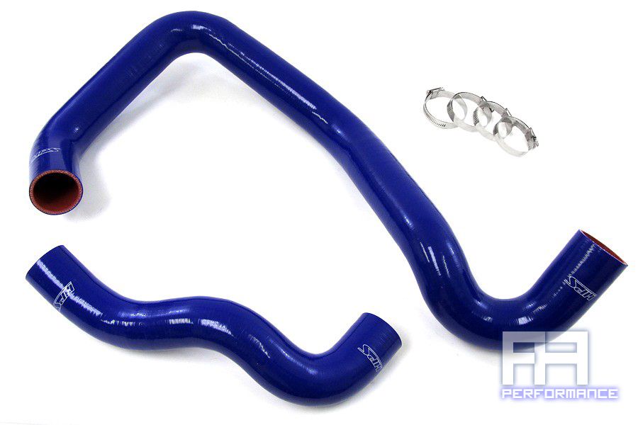 HPS Silicone Radiator Hose for 03-07 F250 F350 F450 F550 Excursion 6.0 Mono Blue
