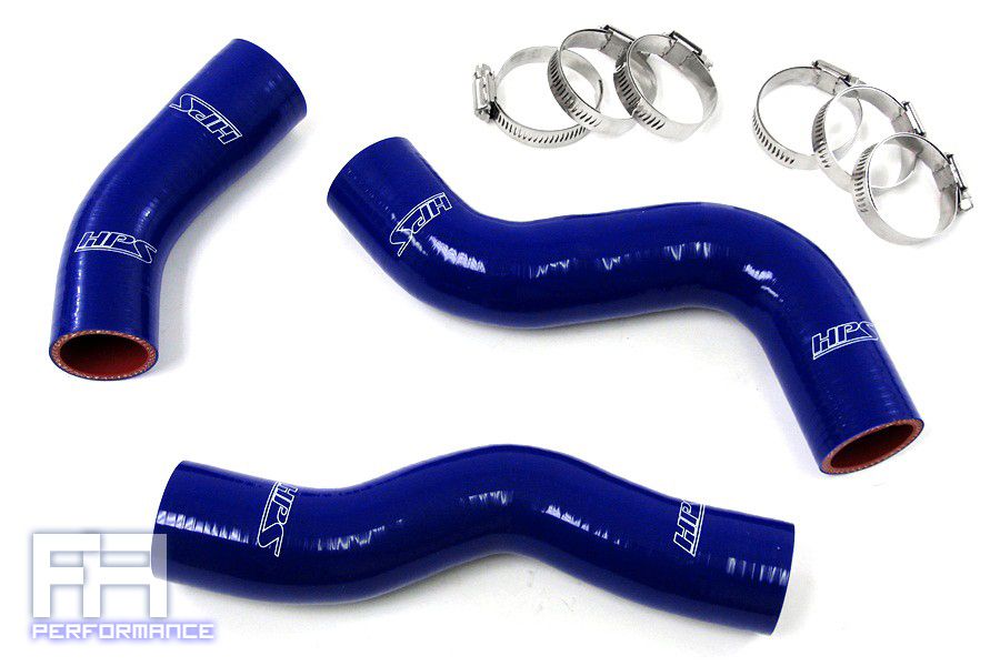 HPS Silicone Radiator Hose Kit for LX450 96-97 Land Cruiser 92-98 FJ80 4.5L Blue