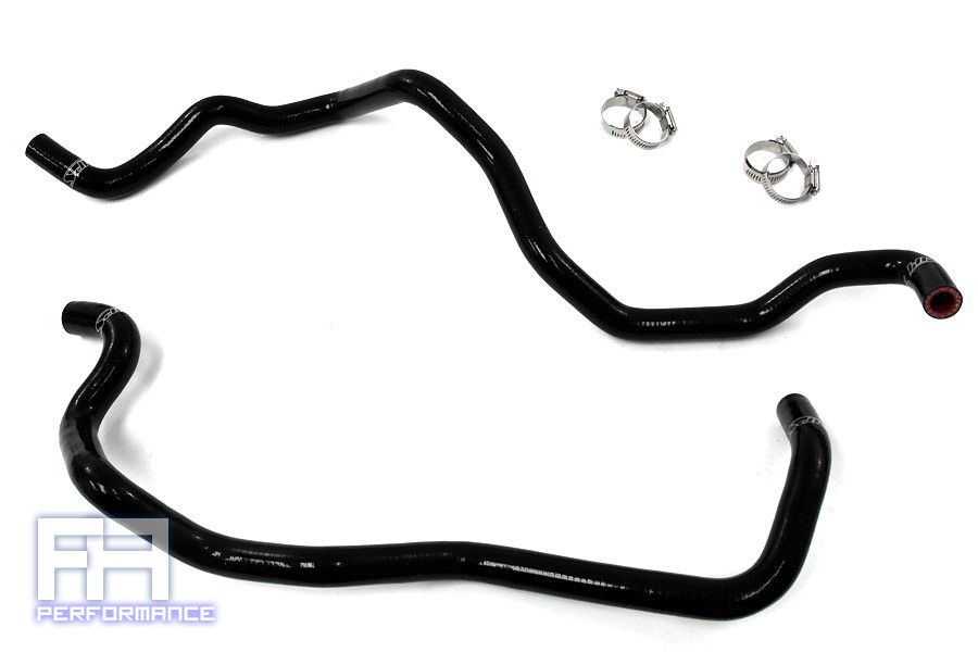 HPS Silicone Heater Hose Kit for Wrangler JK Unlimited 3.8L EGH V6 07-11 Black