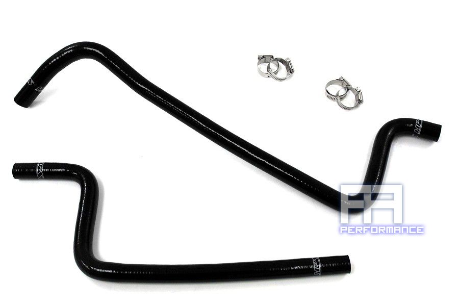 HPS Silicone Heater Coolant Hose Kit for Jeep Wrangler TJ 4.0L 97-01 LHD Black