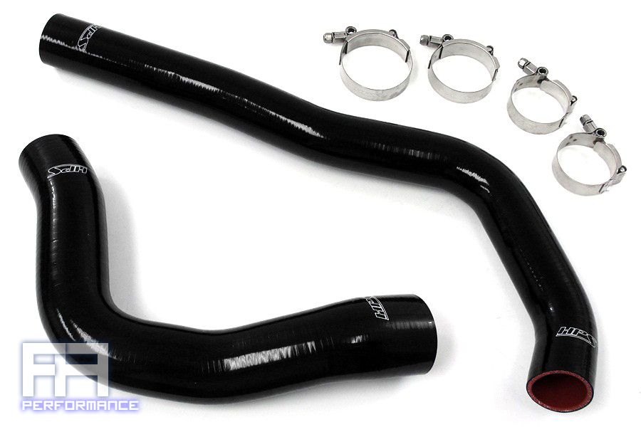 HPS Silicone Radiator Hose Kit for Ram Pickup 5.9L Diesel Cummins 99-02 Black