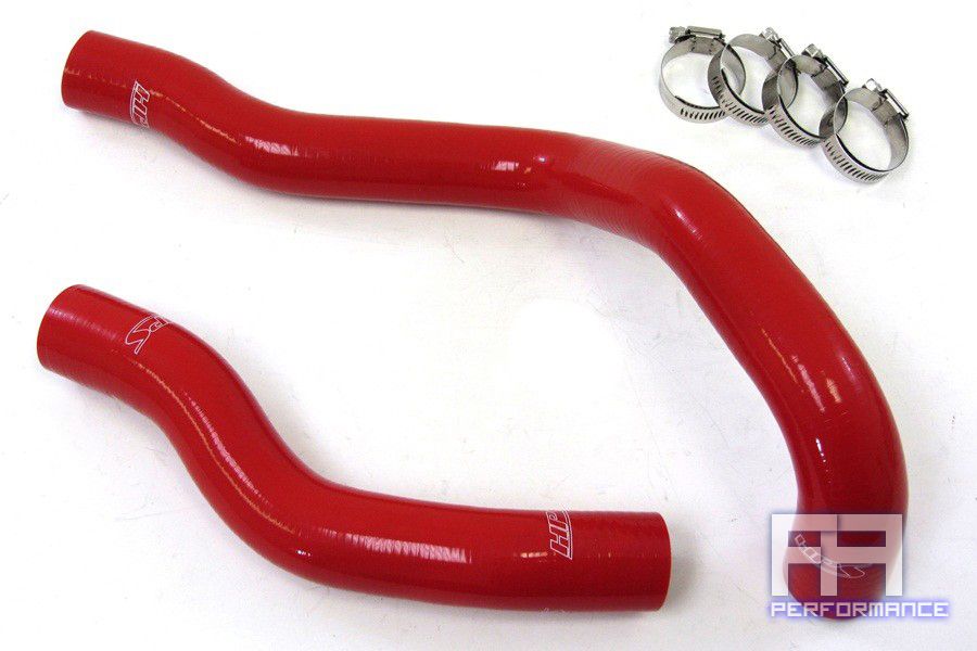 HPS Silicone Radiator Hose Kit for SC300 92-00 Supra 93-98 3.0L 2JZ-GE l6 Red