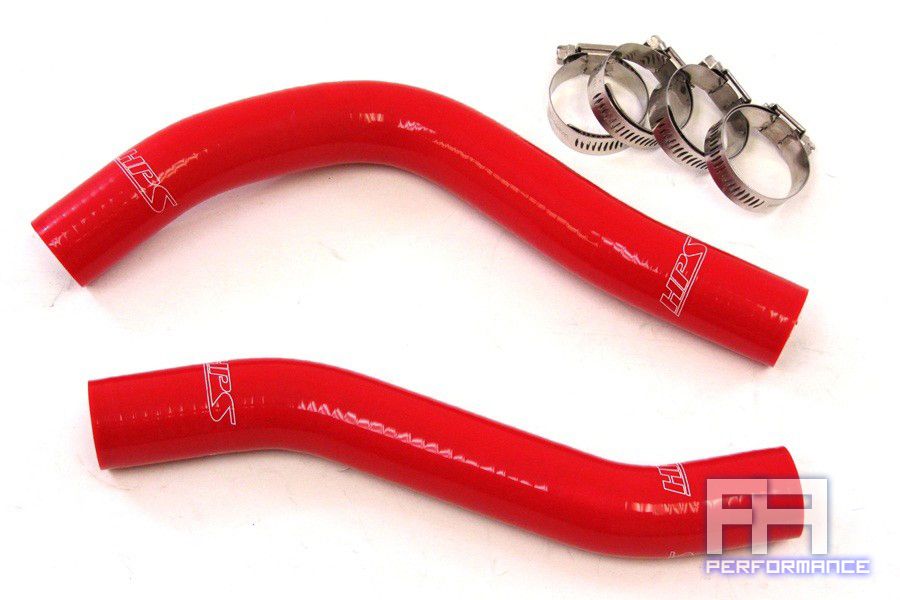 HPS Reinforced Silicone Radiator Hose Kit Coolant for CRZ CR-Z ZF1 11-14 Red