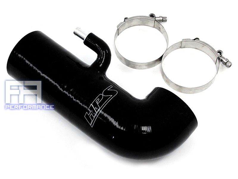HPS Silicone Air Intake Hose Delete Sound Tube For FRS BRZ 2.0 4U-GSE FA20 Black