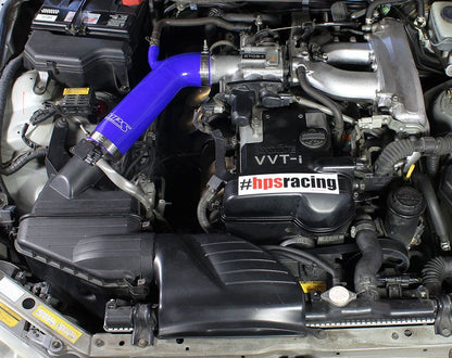HPS Silicone Post MAF Air Intake Hose For Lexus 01-05 IS300 I6 3.0L 3.0 - Blue