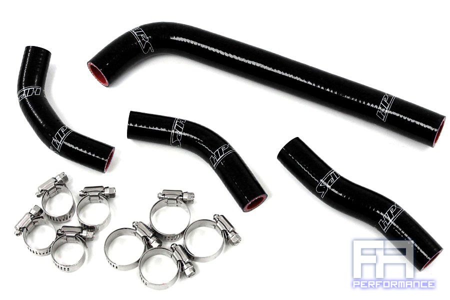 HPS Silicone Radiator Hose Kit Coolant for CRF250R Racing Dirt Bike 10-13 Black