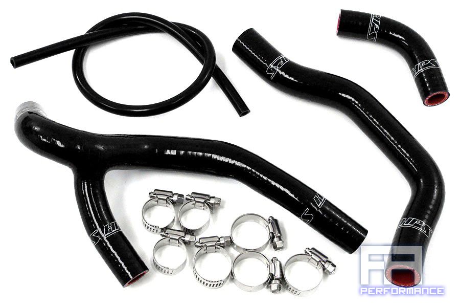 HPS Silicone Radiator Hose Kit Coolant for CRF450R Racing Dirt Bike 05-08 Black