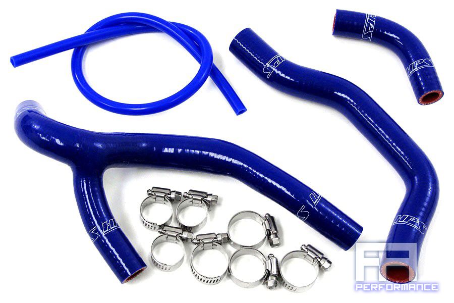 HPS Silicone Radiator Hose Kit Coolant for CRF450R Racing Dirt Bike 05-08 Blue