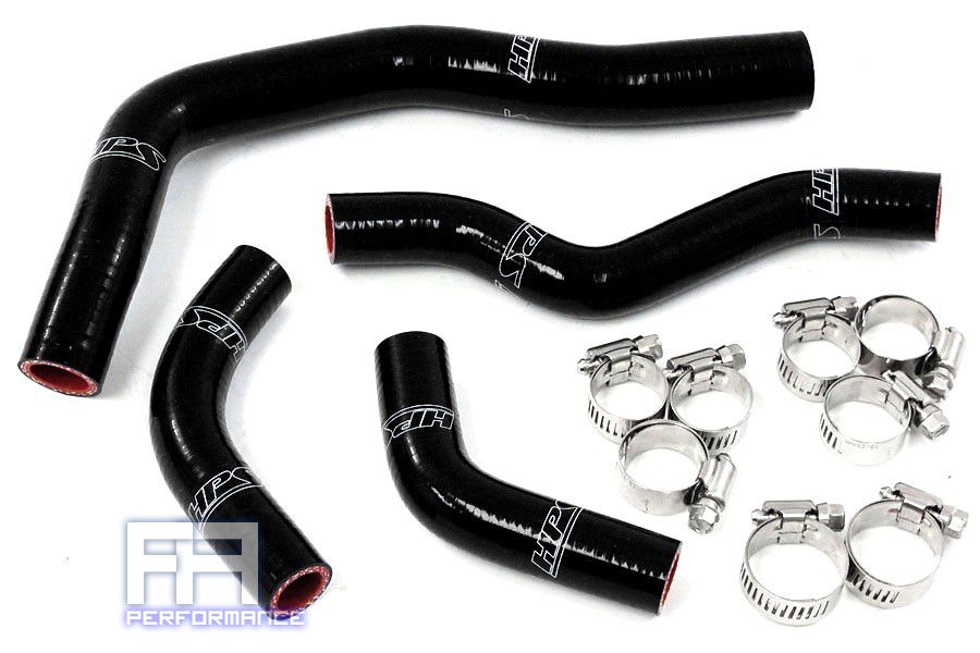 HPS Silicone Radiator Hose Kit Coolant for CRF450X Racing Dirt Bike 05-09 Black