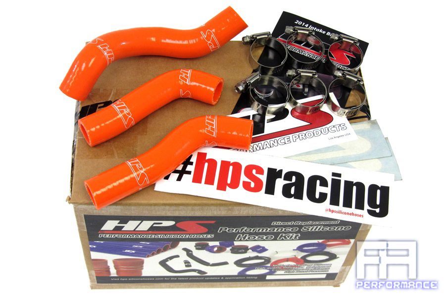 HPS Silicone Bike Radiator Coolant Hose Kit for KTM 11-12 250SXF 250 SXF Orange