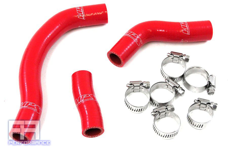 HPS Silicone Radiator Hose Kit - 450SXF 07-10 450SXSF 07 Racing Dirt Bike Red