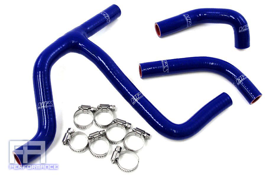 HPS Reinforced Silicone Radiator Hose Kit - RMZ450 Racing Dirt Bike 08-11 Blue