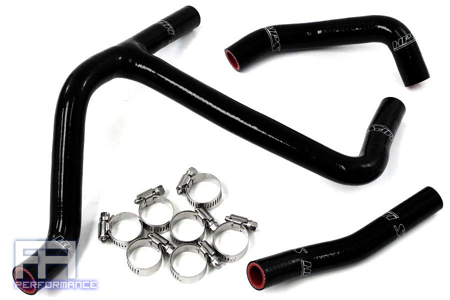 HPS Reinforced Silicone Radiator Hose Kit - RMZ250 Racing Dirt Bike 10-11 Black