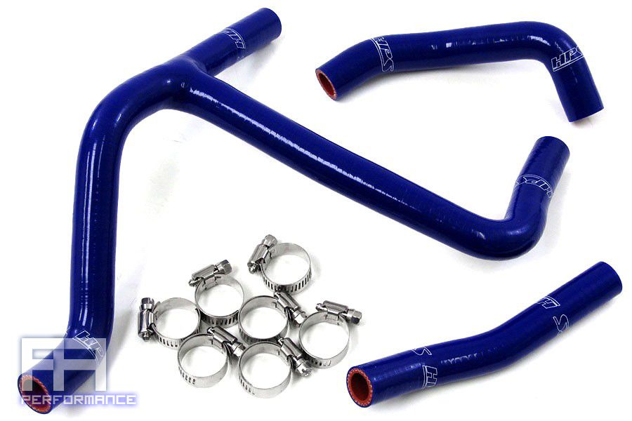 HPS Reinforced Silicone Radiator Hose Kit - RMZ250 Racing Dirt Bike 10-11 Blue