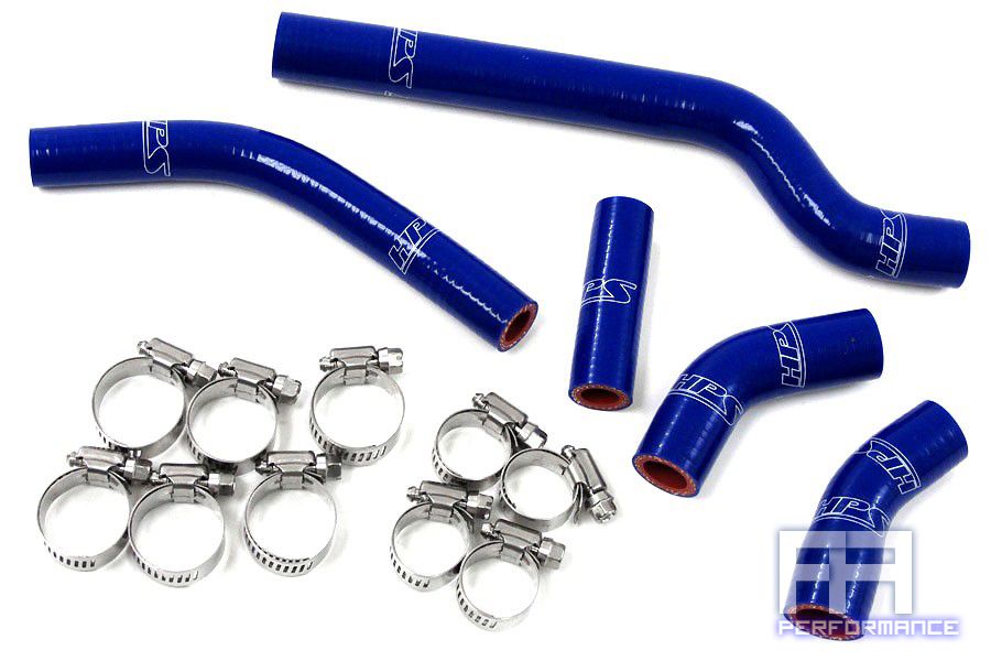 HPS Silicone Radiator Hose Kit for WR250F 07-09 YZ250F 2006 Dirt Bike - Blue
