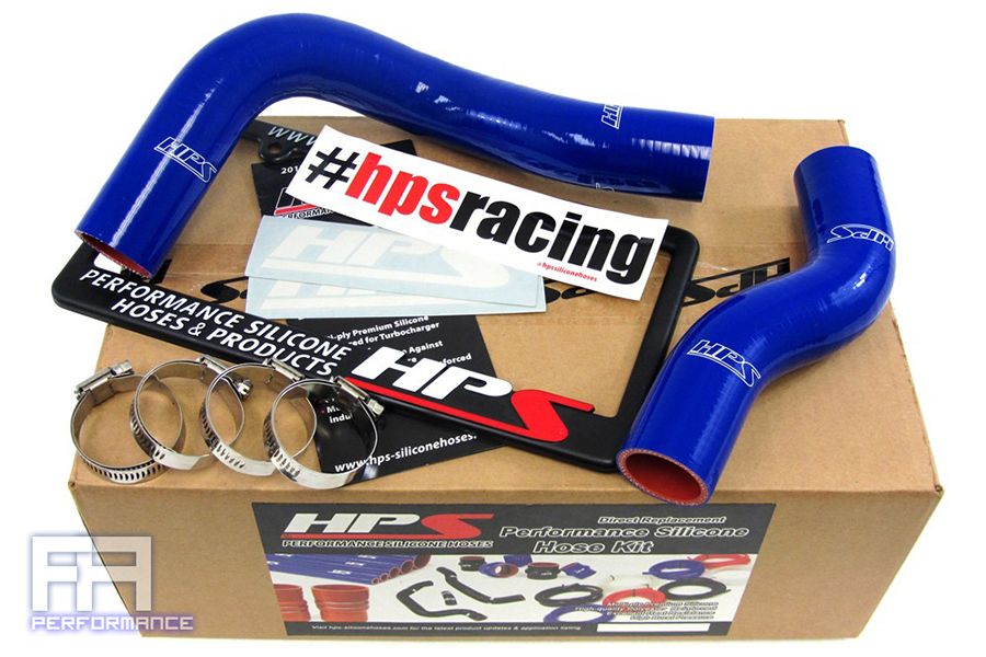 HPS Silicone Radiator Hose Kit for ISF 5.0L 2UR 08-13 GS460 4.6L 1UR 07-11 Blue