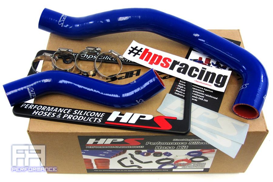 HPS Reinforced Silicone Radiator Hose Kit for GS300 I6 3.0L 2JZ 98-05 Blue