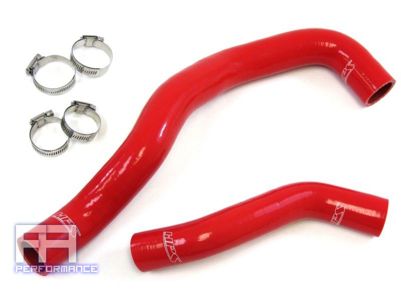 HPS Reinforced Silicone Radiator Hose Kit for GS300 I6 3.0L 2JZ 98-05 Red
