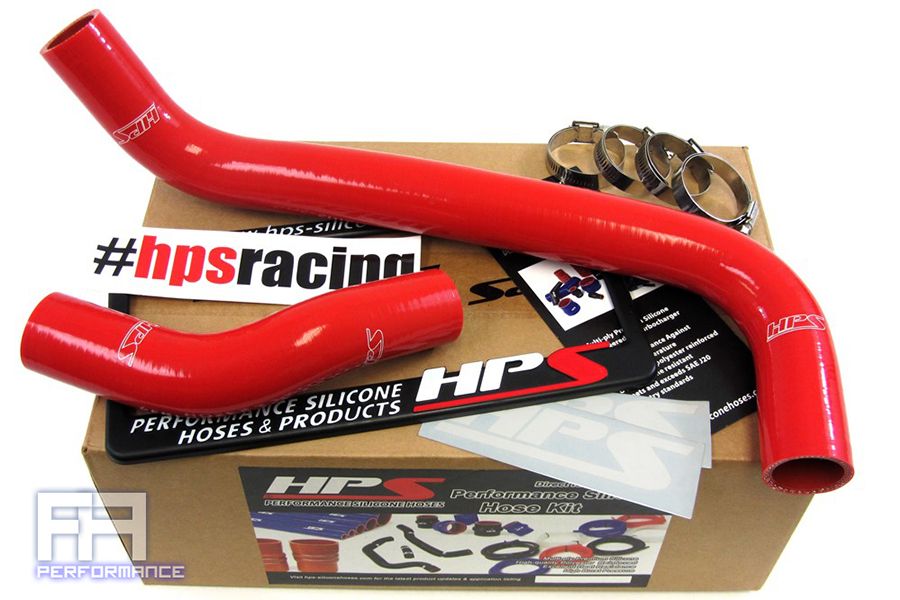 HPS Reinforced Silicone Radiator Hose Kit for GS350 V6 3.5L 2GR-FSE 07-11 Red
