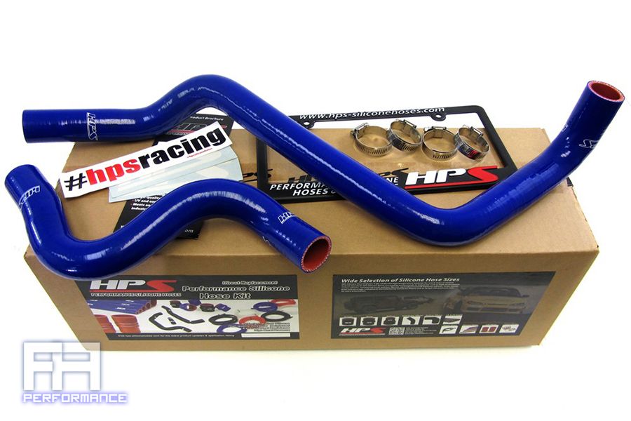 HPS Silicone Radiator Hose Kit w/ Clamps for Chevy Cobalt SS 2.0L 05-07 Blue