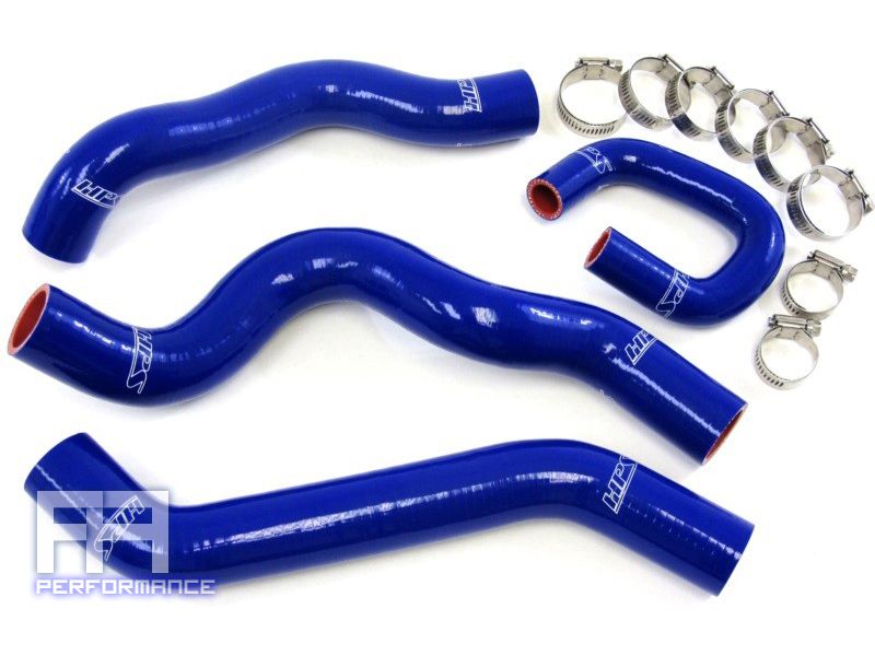 HPS Silicone Radiator Hose Kit w/ Clamps for Chevy Cobalt 2.0L Turbo 08-10 Blue