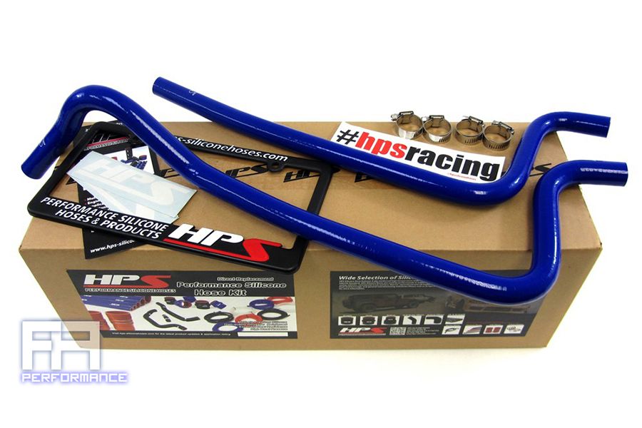 HPS Silicone Coolant Heater Hose Kit for 02-06 Jeep Wrangler TJ 4.0L LHD - Blue