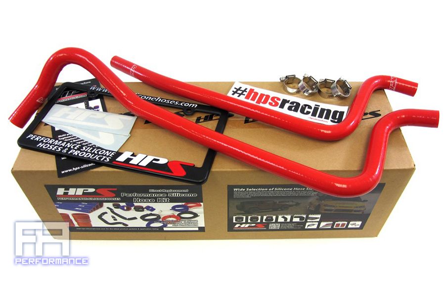 HPS Silicone Coolant Heater Hose Kit for 02-06 Jeep Wrangler TJ 4.0L 4.0 LHD Red