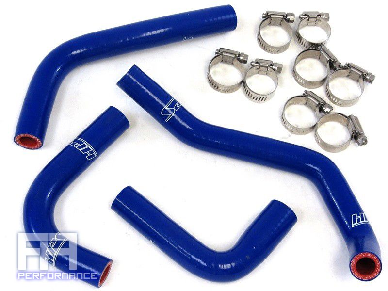 HPS Silicone Heater Hose Kit - Wrangler JK Unlimited 3.6L Pentastar 12-14 Blue