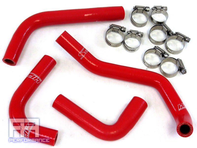 HPS Silicone Heater Hose Kit - Wrangler JK Unlimited 3.6L Pentastar 12-14 Red